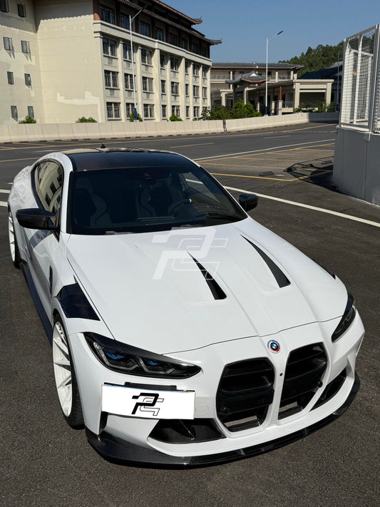 N Style Dry Carbon Fiber Engine Hood - BMW M3 G80/G81 & M4 G82/G83