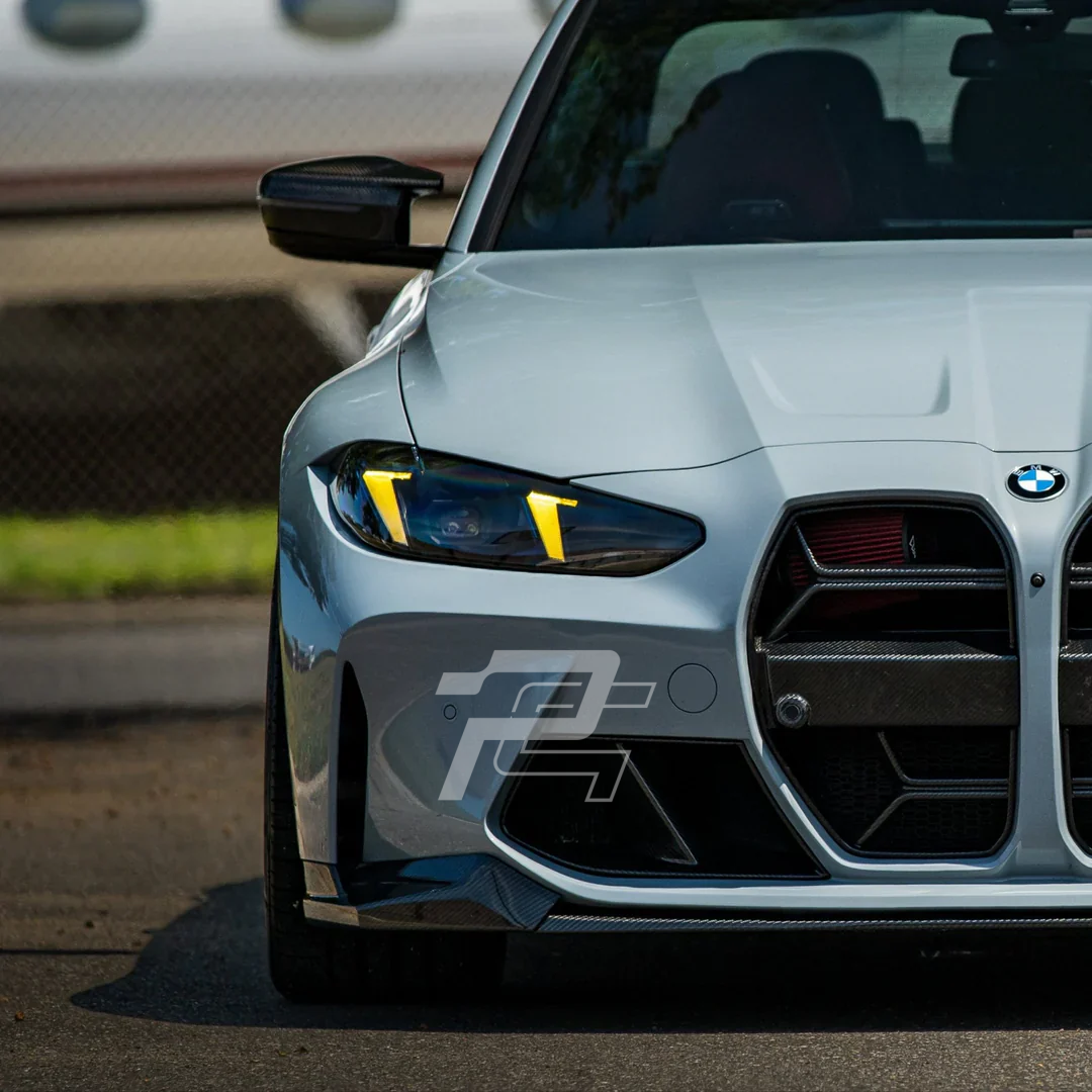 Snake Eye Yellow/White Switchable DRL LCI Facelift LED Headlights - BMW M3 G80/G81 & M4 G82/G83 & 4 Series G22/G23/G26