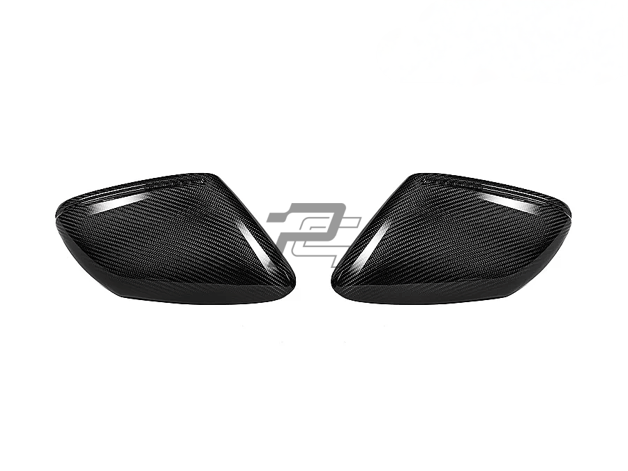 Dry Carbon Fiber Mirror Caps – Porsche 911 992 & Taycan 9J1