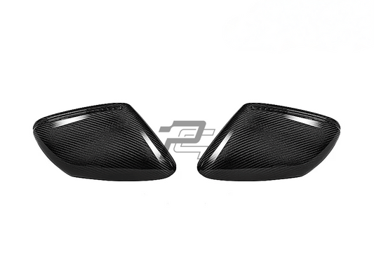 Dry Carbon Fiber Mirror Caps – Porsche 911 992 & Taycan 9J1