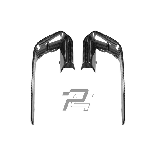 Dry Carbon Fiber Air Inlet Ducts Vent Trim – Porsche Panamera 971.2 Sport Design