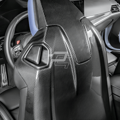 Dry Carbon Fiber Seat Back Cover Set - BMW M3 G80/G81 & M4 G82/G83
