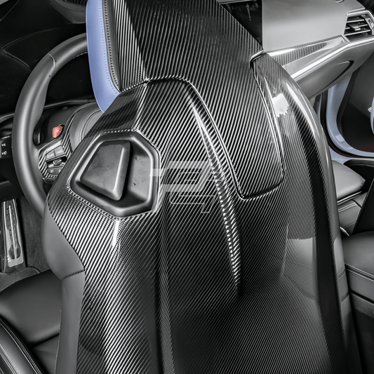 Dry Carbon Fiber Seat Back Cover Set - BMW 2 Series G42 & M2 G87