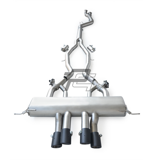 S58 MP Style Center Exit Valved Catback Exhaust - BMW M2 G87 & M3 G80/G81 & M4 G82/G83