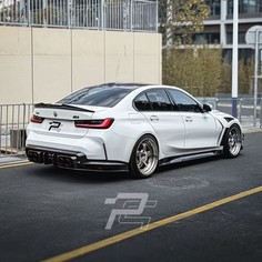 PSM Style Dry Carbon Fiber Trunk Spoiler - BMW M3 G80 & G20 3 Series
