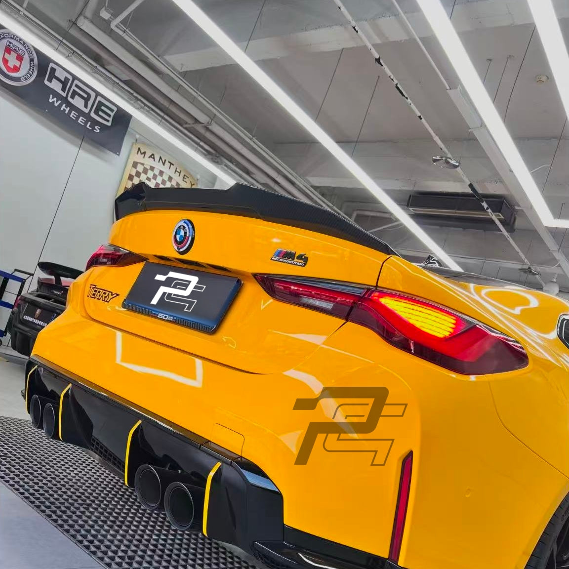 PSM Style Dry Carbon Fiber Trunk Spoiler - BMW M4 G82/G83 & G22 4 Series