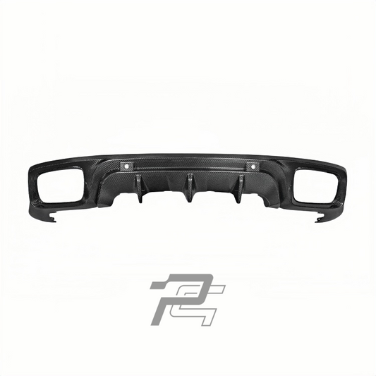KDA Style Dry Carbon Fiber Rear Diffuser - Porsche Panamera 971
