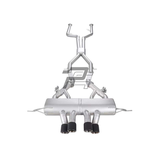 S58 MP Style Center Exit Valved Catback Exhaust - BMW M2 G87 & M3 G80/G81 & M4 G82/G83