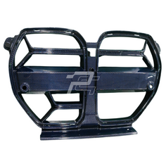 CSL Style Individual Color Red Blue Green Dry Carbon Fiber Front Grille – BMW M3 G80/G81 & M4 G82 G83