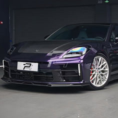 OEM Style Dry Carbon Fiber Engine Hood - Porsche Panamera 976