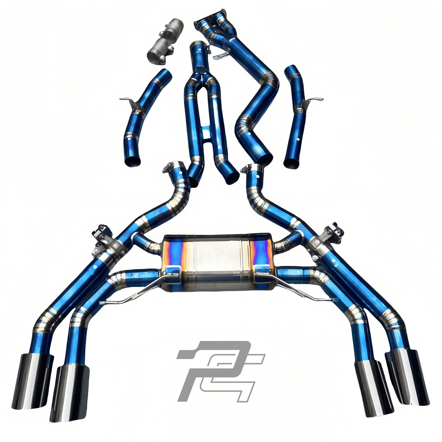 S58 Valved Catback Exhaust – BMW X3M F97 X4M F98 (Configurable Midpipe Options)