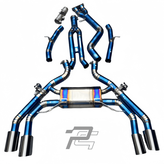 S58 Valved Catback Exhaust – BMW X3M F97 X4M F98 (Configurable Midpipe Options)