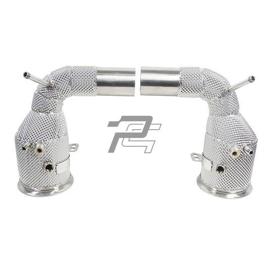 Signature High-Flow Downpipes – Porsche 911 992.2 Carrera / Carrera S / Carrera 4S / Carrera T