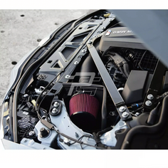 S58 Aluminum Top Mount Cold Air Intake Kit With Heat Shield - BMW M2 G87 & M3 G80/G81 & M4 G82/G83