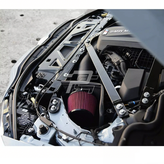 S58 Aluminum Top Mount Cold Air Intake Kit With Heat Shield - BMW M2 G87 & M3 G80/G81 & M4 G82/G83