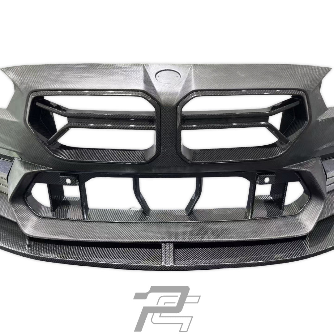 AD Style Full Carbon Fiber Front Bumper - BMW M2 G87