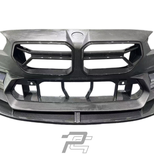 AD Style Full Carbon Fiber Front Bumper - BMW M2 G87