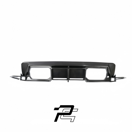 RSC Style Dry Carbon Fiber Rear Diffuser 7 Piece Kit - BMW M3 G80/G81 & M4 G82/G83