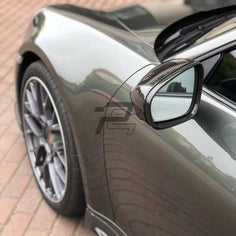 Dry Carbon Fiber Mirror Caps – Porsche 911 992 & Taycan 9J1
