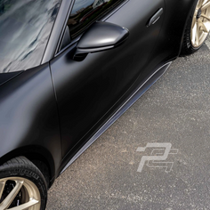 GT3 Style Dry Carbon Fiber Side Skirt - Porsche 911 992 Carrera/4/S/T/4S/Targa/GTS/GT3