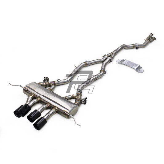 S58 MP Style Center Exit Valved Catback Exhaust - BMW M2 G87 & M3 G80/G81 & M4 G82/G83