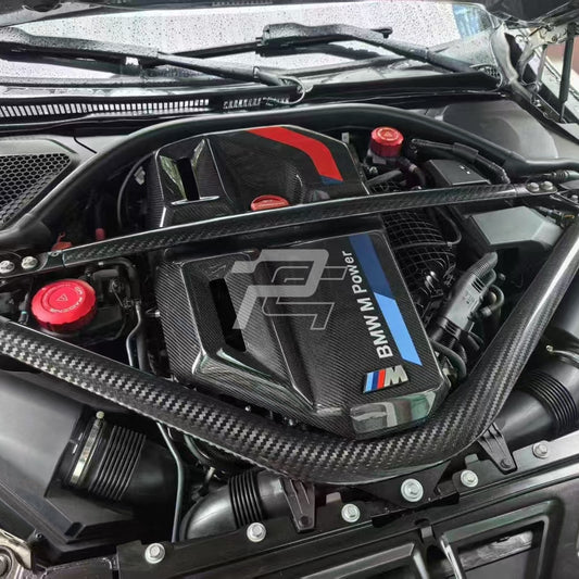 MP Style Dry Carbon Fiber S58 Engine Cover - BMW M2 G87 & M3 G80/G81 & M4 G82/G83