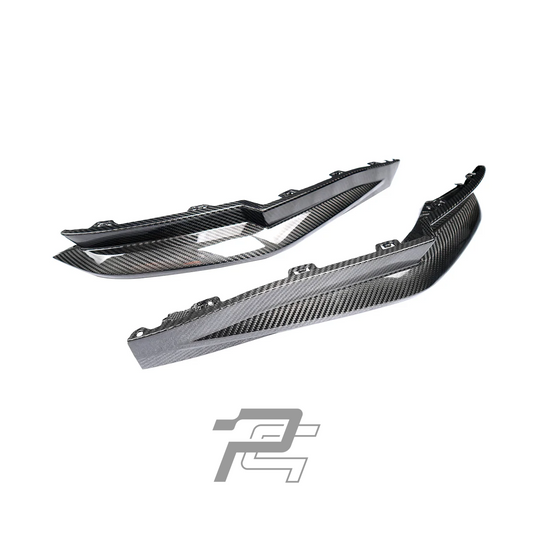 OEM Style Dry Carbon Fiber Rear Bumper Trim Splitter  - BMW M3 G80/G81 & M4 G82/G83
