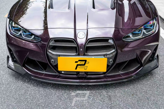 CS Style Dry Carbon Fiber Front Lip - BMW M3 G80/G81 & M4 G82/G83