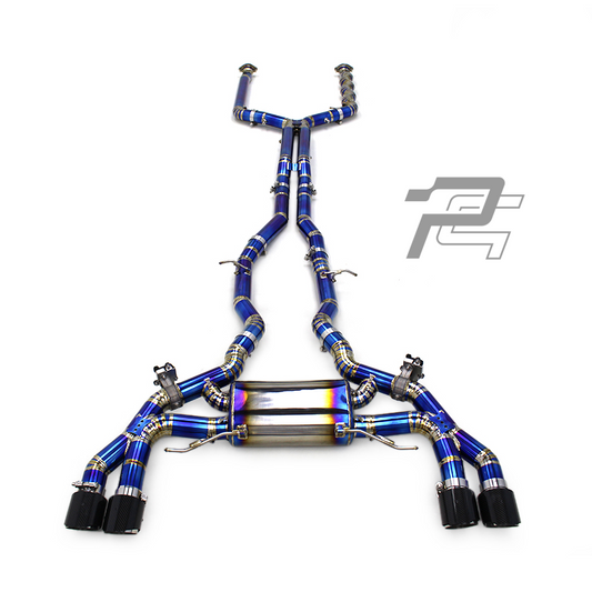 S58 Valved Catback Exhaust – BMW M2 G87 (Configurable Midpipe System)