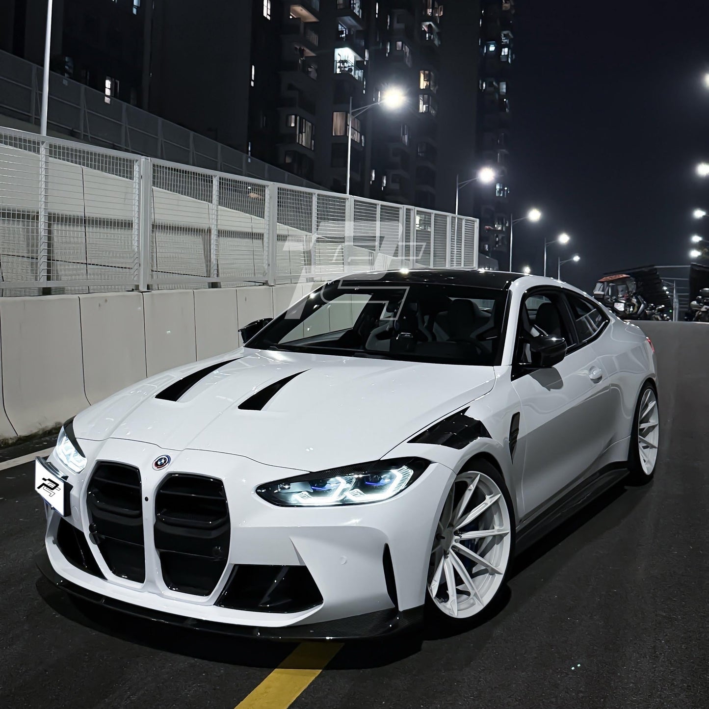 N Style Dry Carbon Fiber Engine Hood - BMW M3 G80/G81 & M4 G82/G83