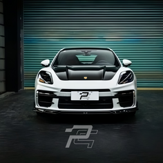 TP Style Dry Carbon Fiber Engine Hood - Porsche Panamera 976