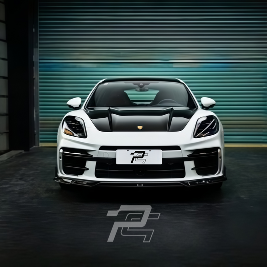TP Style Dry Carbon Fiber Engine Hood - Porsche Panamera 976