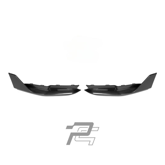 MP Style Dry Carbon Fiber Rear Bumper Trim Splitter - BMW M3 G80/G81 & M4 G82/G83