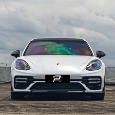 KDA Style Dry Carbon Fiber Front Lip - Porsche Panamera 971 Sport Design