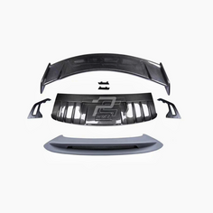 GT3 Style Dry Carbon Fiber Rear Spoiler Wing Kit - Porsche 911 992.1 Carrera/4/S/T/4S/Targa/GTS
