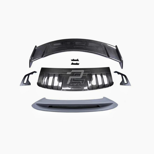 GT3 Style Dry Carbon Fiber Rear Spoiler Wing Kit - Porsche 911 992.1 Carrera/4/S/T/4S/Targa/GTS