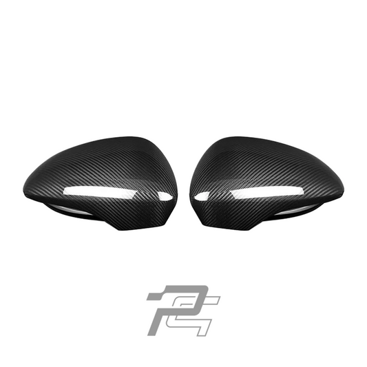 Dry Carbon Fiber Mirror Caps – Porsche Panamera 971 & 976