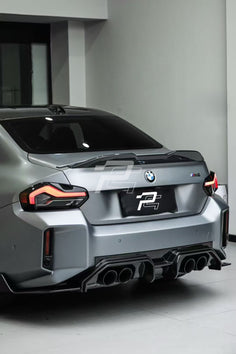 AD Style Dry Carbon Fiber Rear Diffuser V1 - BMW M2 G87