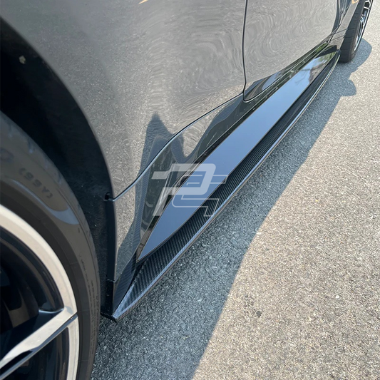 MHC Style Dry Carbon Fiber Side Skirts - BMW M3 G80/G81 & M4 G82/G83