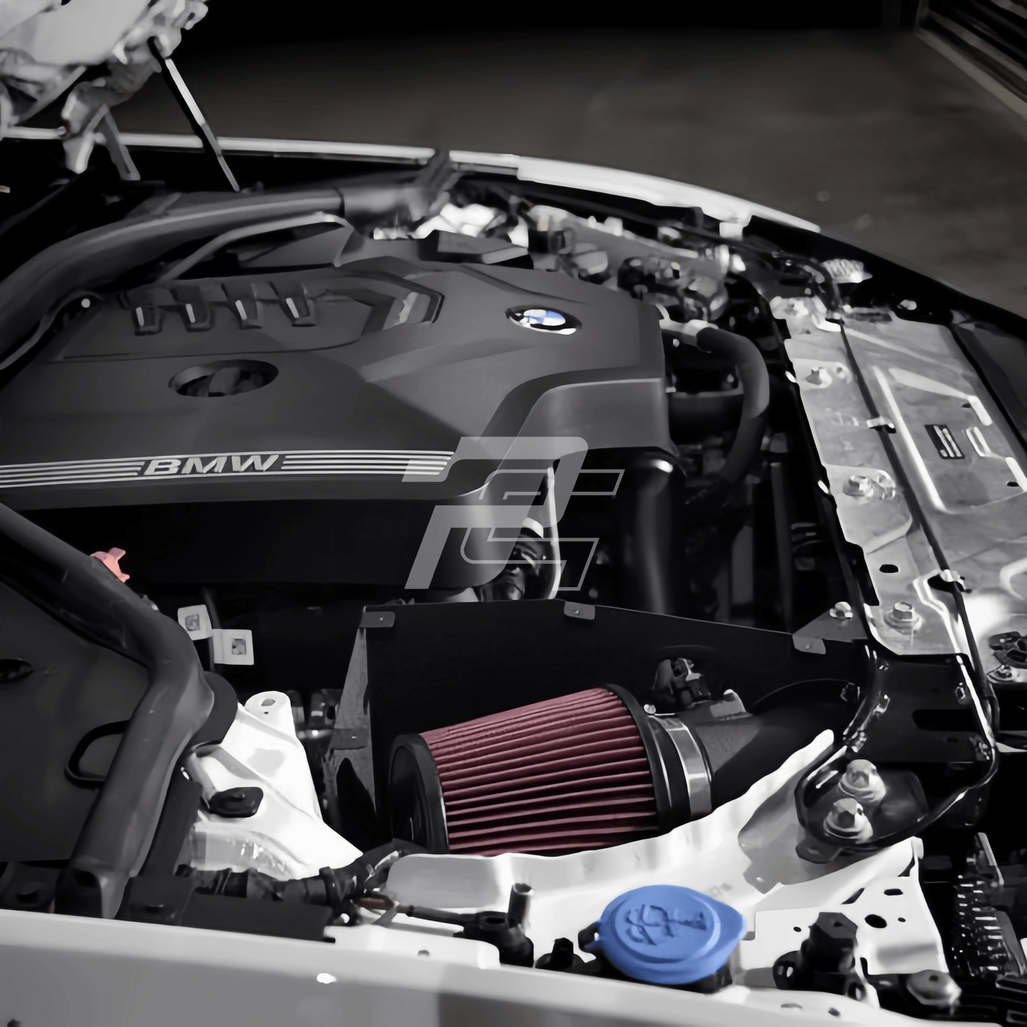 B48 High Flow Cold Air Intake Kit With Heat Shield - 2 Series G42 & 3 Series G20 & 4 Series G22/G23/G26
