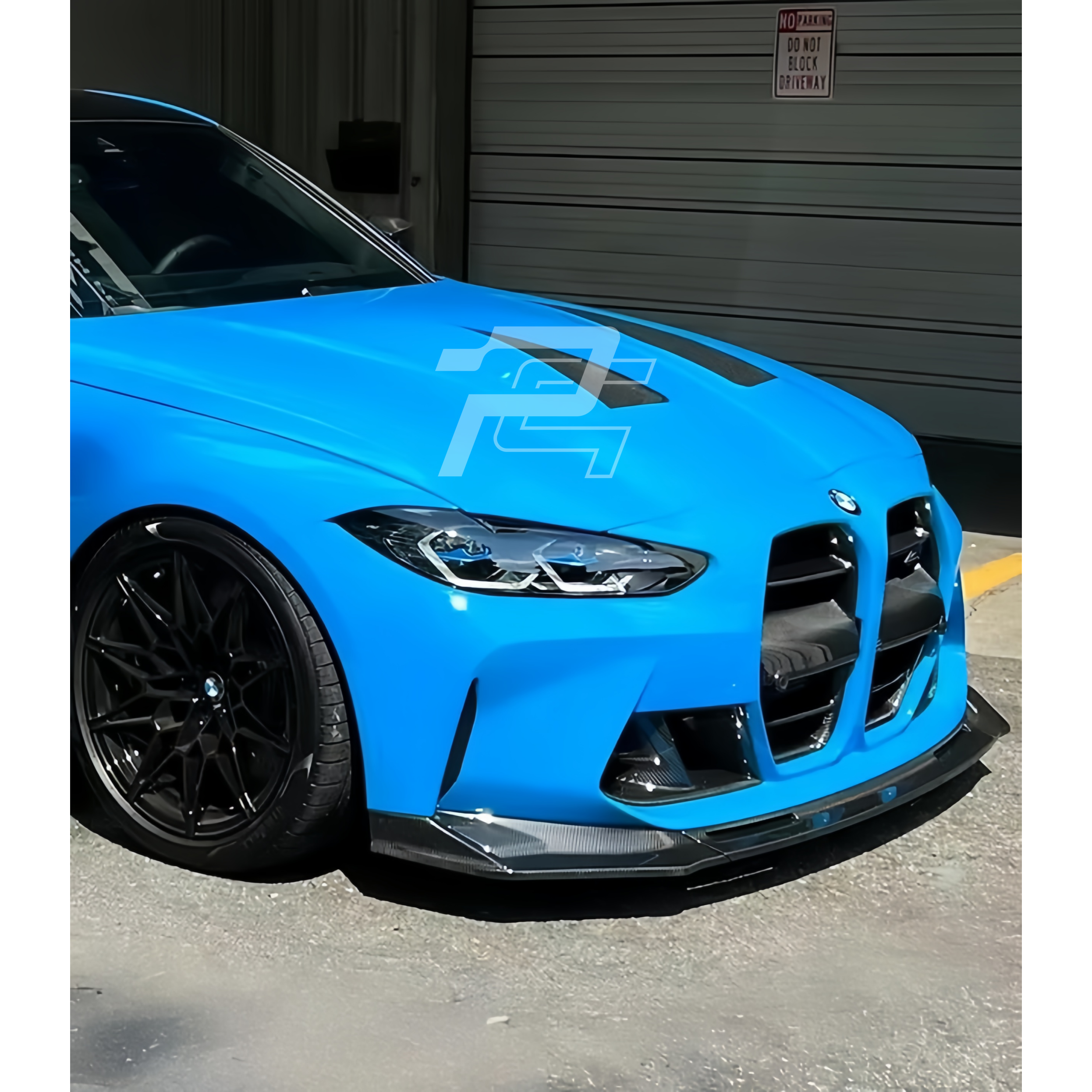 V Style Dry Carbon Fiber Front Lip - BMW M3 G80/G81 & M4 G82/G83