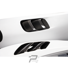 GT4RS Style Dry Carbon Fiber Front Fender - Porsche 718 & GT4/RS & Spyder/RS