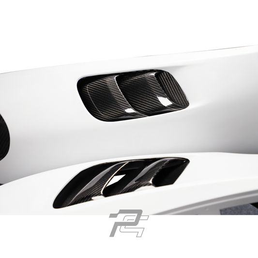 GT4RS Style Dry Carbon Fiber Front Fender - Porsche 718 & GT4/RS & Spyder/RS