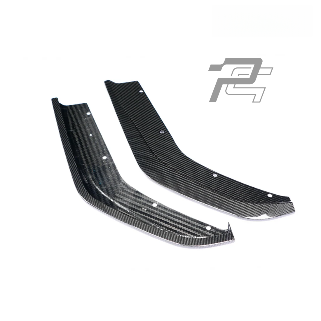MHC Style Dry Carbon Fiber Rear Side Splitter Extention Trim - BMW M3 G80/G81 & M4 G82/G83