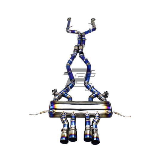 S58 MP Style Center Exit Valved Catback Exhaust - BMW M2 G87 & M3 G80/G81 & M4 G82/G83