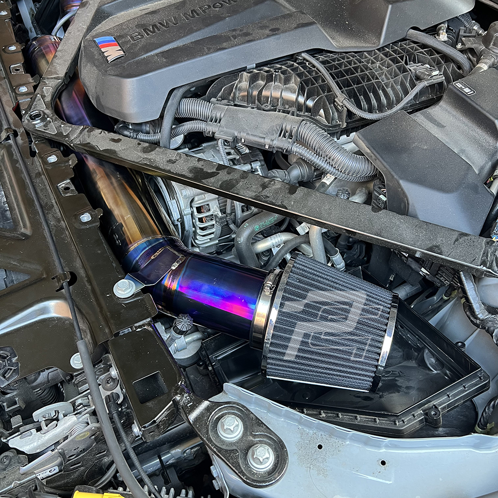 S58 Titanium Top Mount Performance Air Intake Kit - BMW M2 G87 & M3 G80/G81 & M4 G82/G83