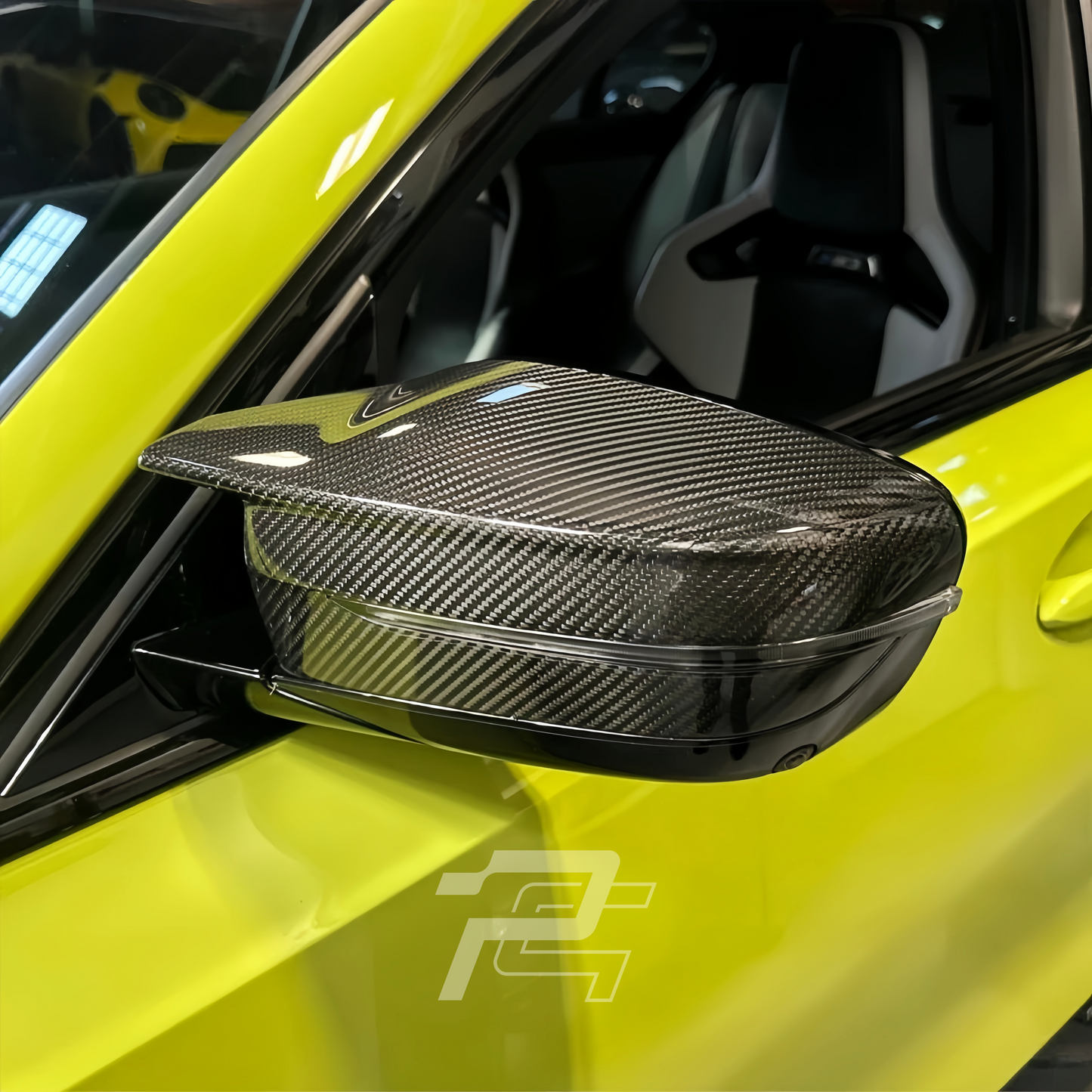 MP Style Dry Carbon Fiber Mirror Caps - BMW M2 G87 & M3 G80/G81 & M4 G82/G83 & M240i G42 & M440i/i4 M50 G26