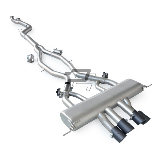 S58 MP Style Center Exit Valved Catback Exhaust - BMW M2 G87 & M3 G80/G81 & M4 G82/G83