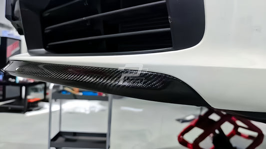 OEM Style Dry Carbon Fiber Front Lip- Porsche 992.1 911 Carrera / Targa