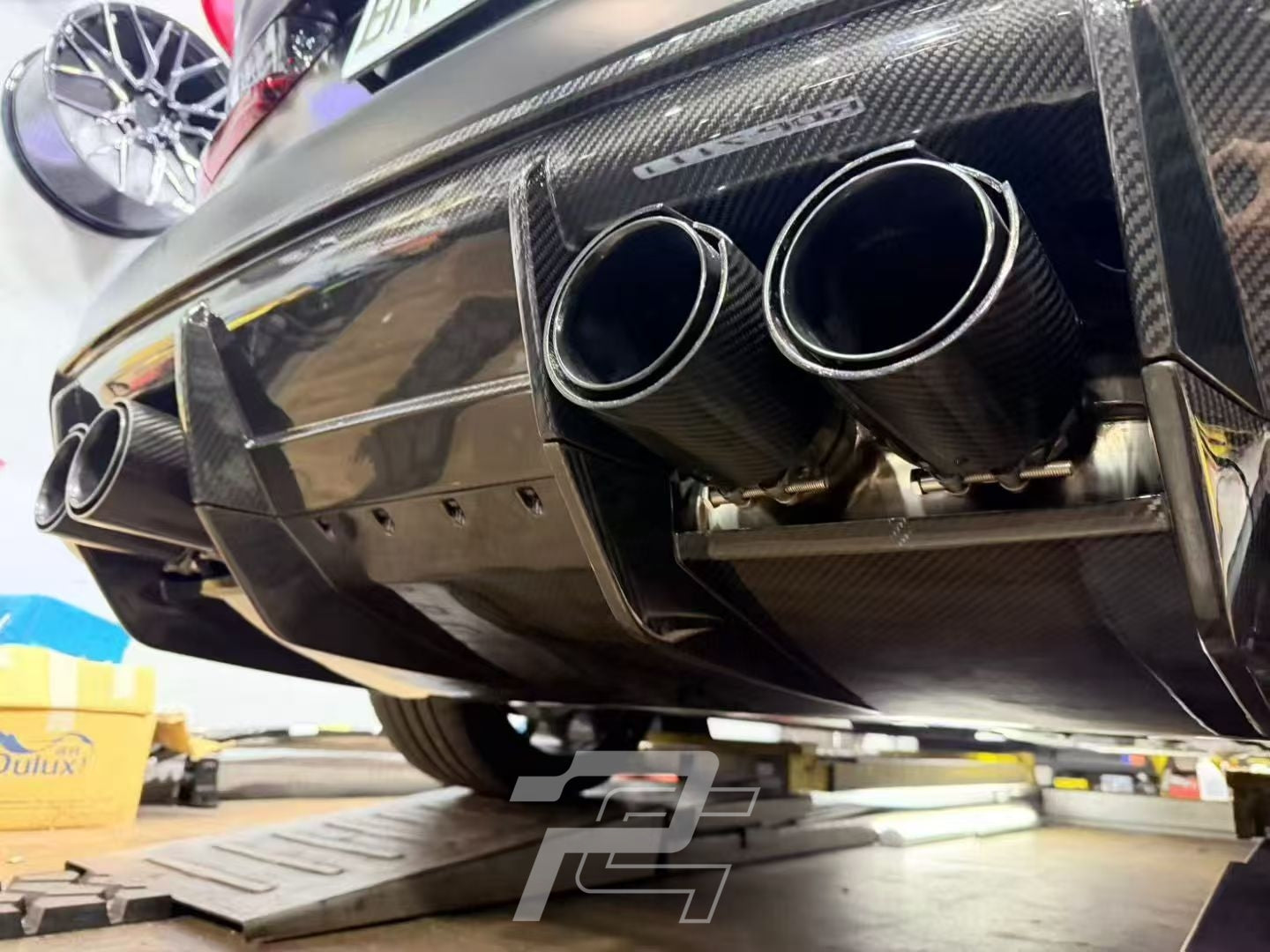 RSC Style Dry Carbon Fiber Rear Diffuser 7 Piece Kit - BMW M3 G80/G81 & M4 G82/G83